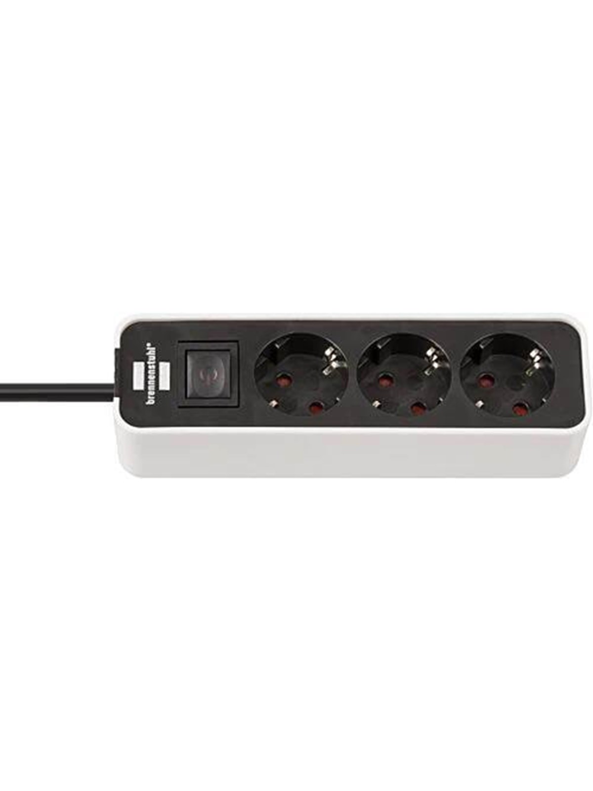 Brennenstuhl Ecolor Power Strip Socket 3-Way - 1.5 m