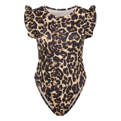 Body CLOUD 5IVE "CLOUD 5IVE Body", Damen, Gr. M, US-Größen, braun, schwarz, 95% Baumwolle, 5% Elasthan, Bodys Body