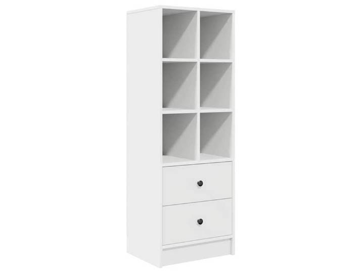 YUN@BUFFET BAS - MODERNE - Étagère blanche Blanc MDF Standard Étagère blanche @7824@