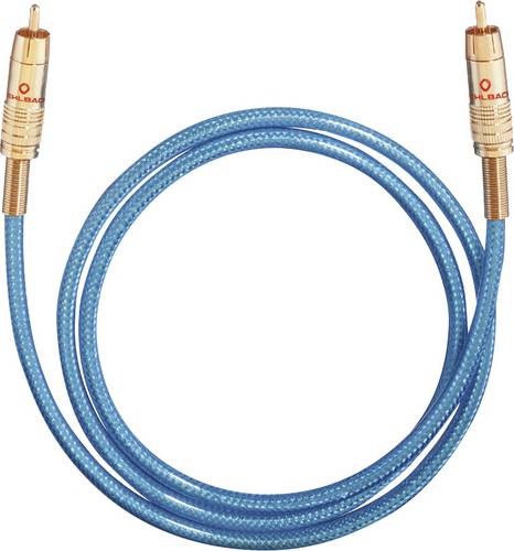 Oehlbach Cinch-Digital Digital-Audio Anschlusskabel [1x Cinch-Stecker - 1x Cinch-Stecker] 5.00m Blau NF 113 DI