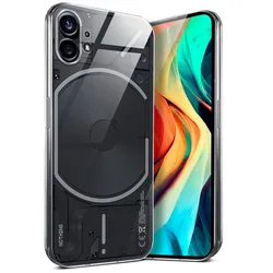 moex Aero Case Nothing Phone (1) durchsichtig aus Silikon