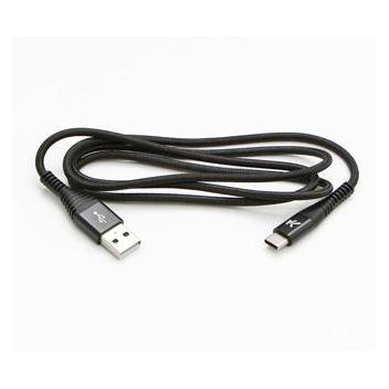 Logo USB-Kabel USB-A - USB-C 1 m Schwarz (1 m, USB 2.0) (35543898)