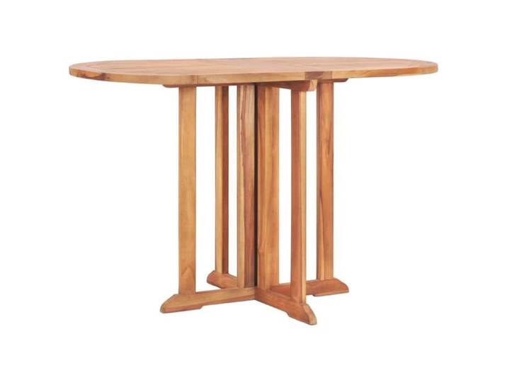 Promo Table Extérieure LMT - Table pliable de jardin papillon 120x70x75 cm Bois teck solide 15 7Kg