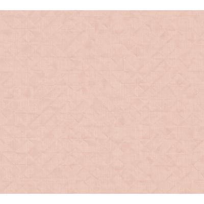 Vliestapete A.S. CRÉATION "Exotic Life Uni geometrisch grafisch", rosa, B:0,53m L:10,05m, Vinyl, Vlies, Tapeten, Geometrische Tapete einfarbig Tapeten Wohnzimmer Schlafzimmer Küche