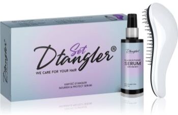 Dtangler We Care For Your Hair Set coffret para cabelo Silver 2 un.. We Care For Your Hair Set