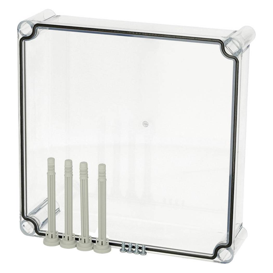 Fibox Abdeckung, PC Transparent 3720558 Universalkabinet 280 x 280 x 80 Polykarbonat Gråhvid (RAL 70 (Gehäuse) (3720558)