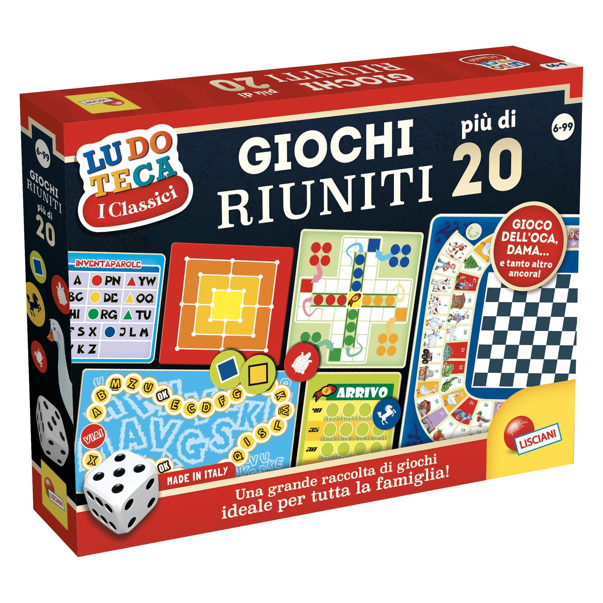 Lisciani Ludoteca Games Gathered More Than 20 (89154)