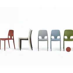 infiniti »MARGOT« Pop Designer-Stuhl PP7608U Marsala