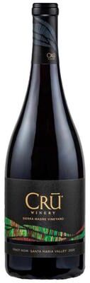 """CRU Winery""" """CRU Winery Sierra Madre Vineyard Pinot Noir 2020 Red Wine - California"""