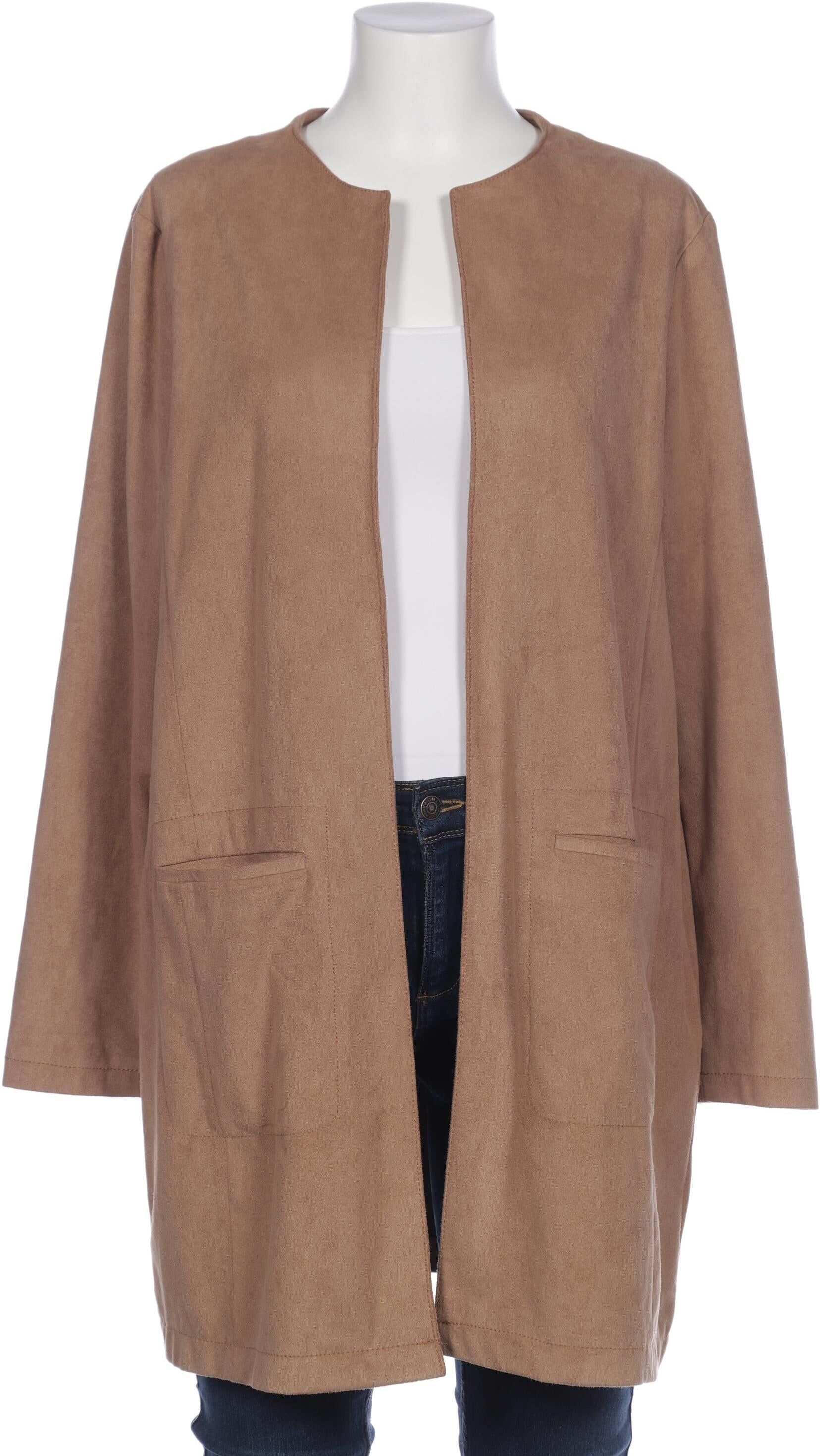 S. Oliver Damen Mantel, Braun, Gr. L, Elasthan - Second Hand