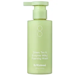 Wishtrend, Gesichtsreinigung, By Green Tea And Enzyme Milky Foaming Wash - 140ml (Reinigungsschaum, 140 ml)