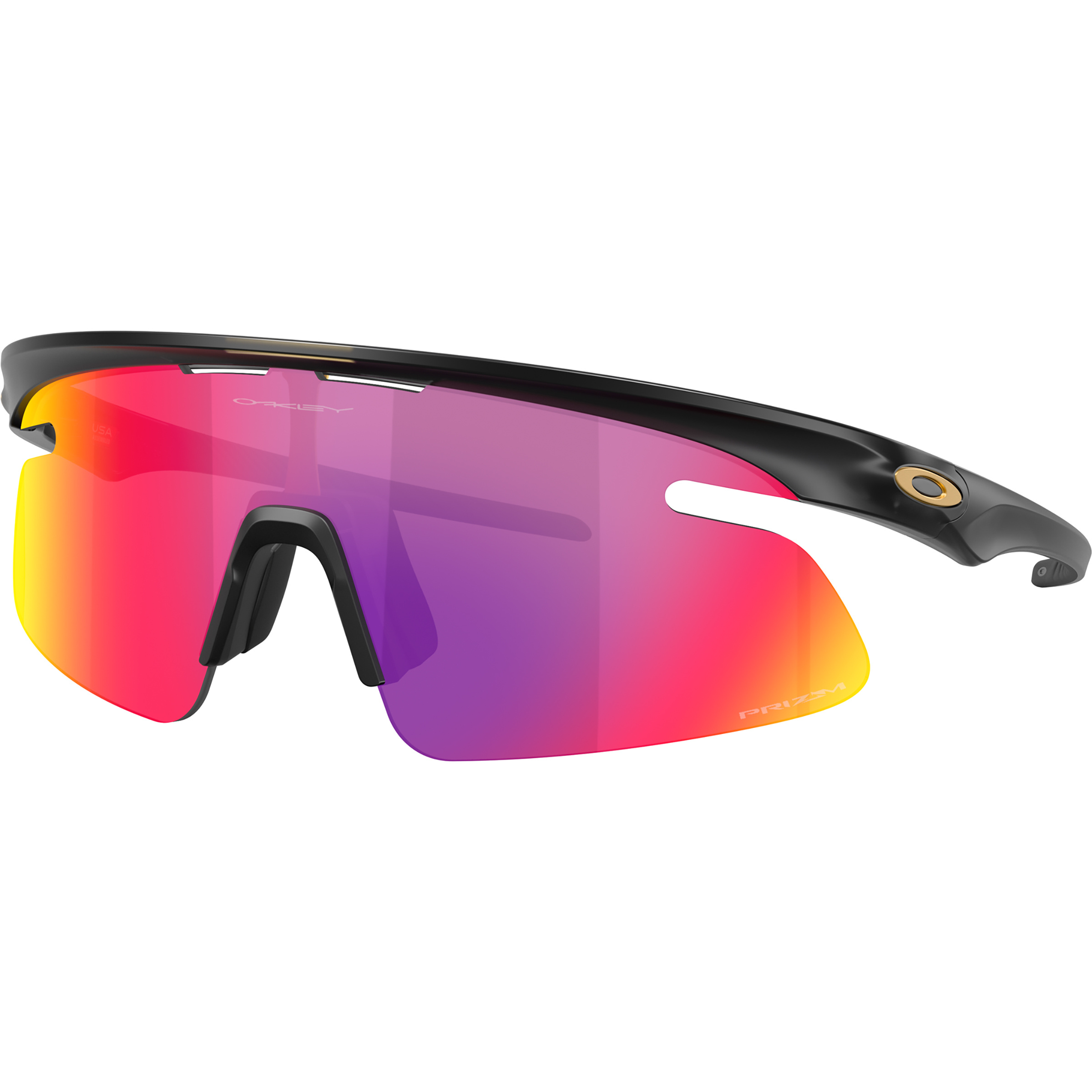 Oakley RSLV Lite Sportbrille Sportbrillen & Sportsonnenbrillen black ink-prizm road Trekking