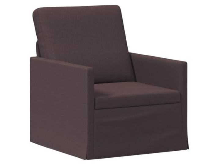 vidaXL Einzelsofa Dunkelbraun 70 x 81 x 82 cm Stoff