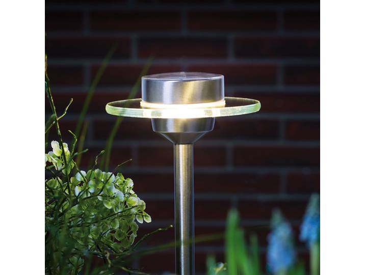 Ufo Solar LED Gartenleuchte IP44 Edelstahl - Paulmann - Modern - Metall - Einflammig
