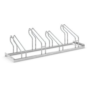 WSM Fahrradständer 1054, Bodenmontage / freistehend, Einstellparker, Breite 140cm, für 4 Fahrräder