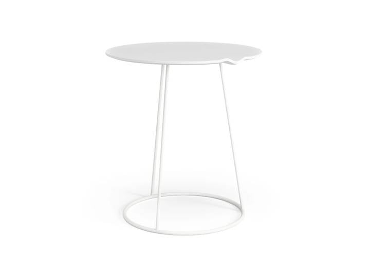 Swedese Table avec relief Breeze Ø46 cm Blanc