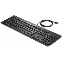 HP Slim Business (DE, Kabelgebunden), Tastatur, Schwarz