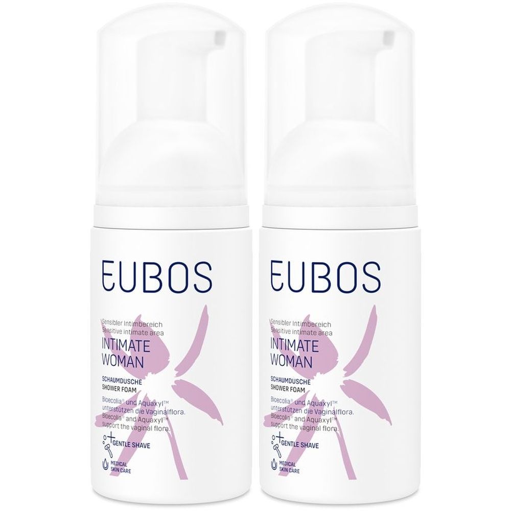 Eubos Intimate WOM SCH DUS x2 2x100 ml Schaum
