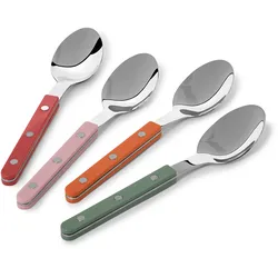 Tchibo - 4 Frühstückslöffel - silber