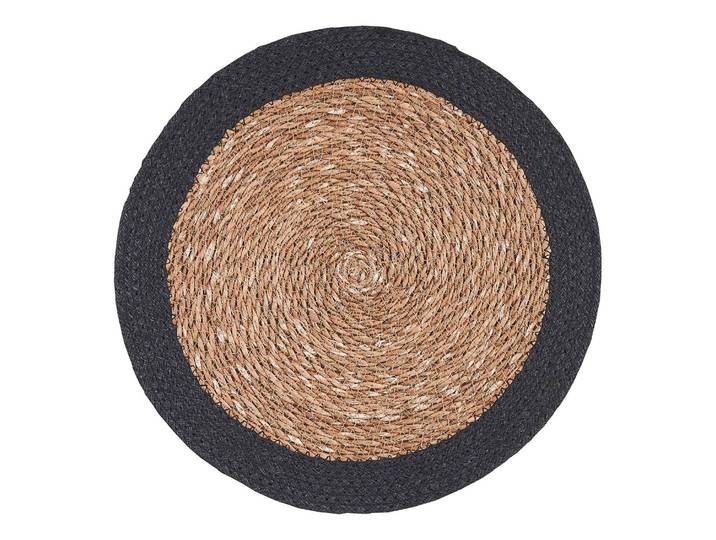 Tischset SAUVAGE Ø 38cm Schwarz/Beige/Schwarz