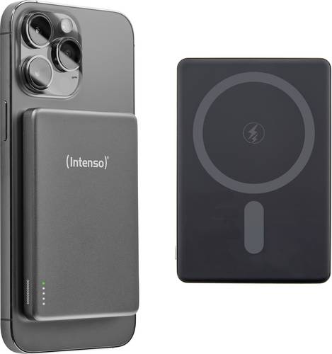Intenso Intenso Power Bank MW5000 grey Powerbank 5000 mAh USB PD LiPo USB-C Grau