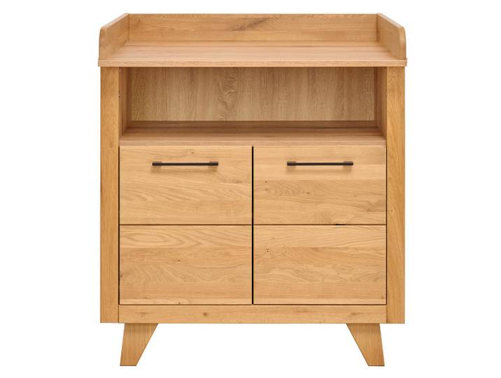 Jimmylee Wickelkommode Berta, Eiche, Holz, Eiche, Hartholz, 91x87x90 cm, Babymöbel, Wickelkommoden & Zubehör, Wickelkommoden