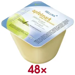 Hellma 48er-Pack Fruchtmus »Apfelmark ohne Zuckerzusatz« 100 g
