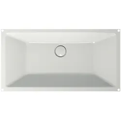Unterbauwaschtisch „BetteLoft“, ohne Überlauf, ohne Hahnlochbohrung 74 × 38,6 cm in Manhattan