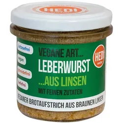 Vegane Art - Leberwurst aus Linsen