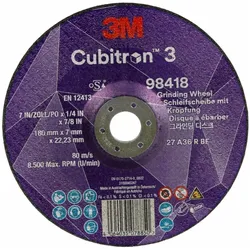 3M, Schleifmittel, Schruppscheibe Cubitron III (36+)