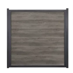 GroJa BasicLine Nova  Monument Oak Sondermaß max. 180 x 180 cm Alu-Rahmen DB 703
