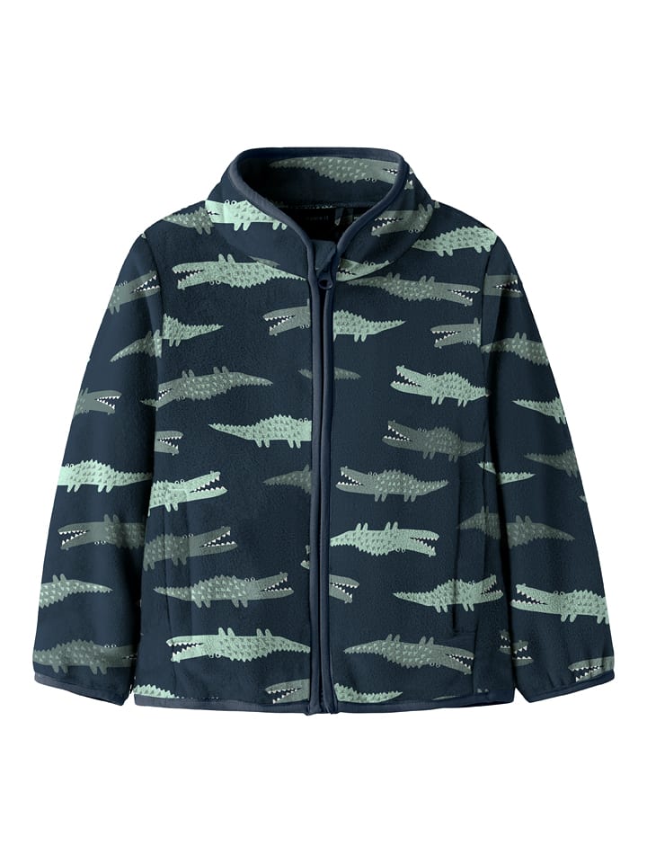 name it Fleecejacke "Meeko" in Blau - 110