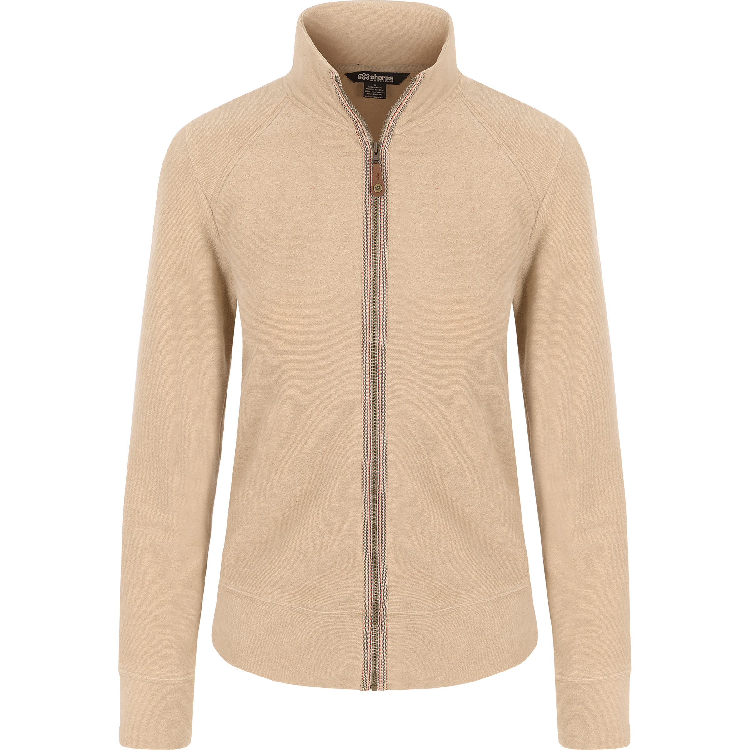 Sherpa Adventure Gear Rolpa Damen Fleecejacke beige Größe L Lifestyle Hautfreundlich