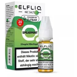 ELFLIQ – Spearmint NicSalt Liquid by ElfBar 10ml / 20mg