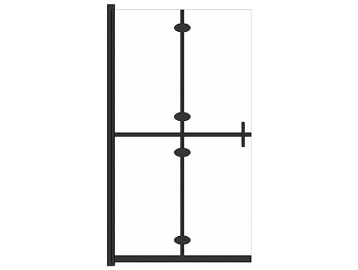 vidaXL Paroi de douche pliable Verre ESG transparent 70x190 cm