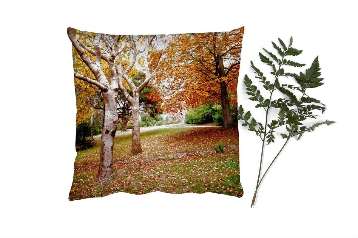 PillowMonkey Sierenkussen Herfst Bomen en Bladeren Natuur - 45 x 45 cm
