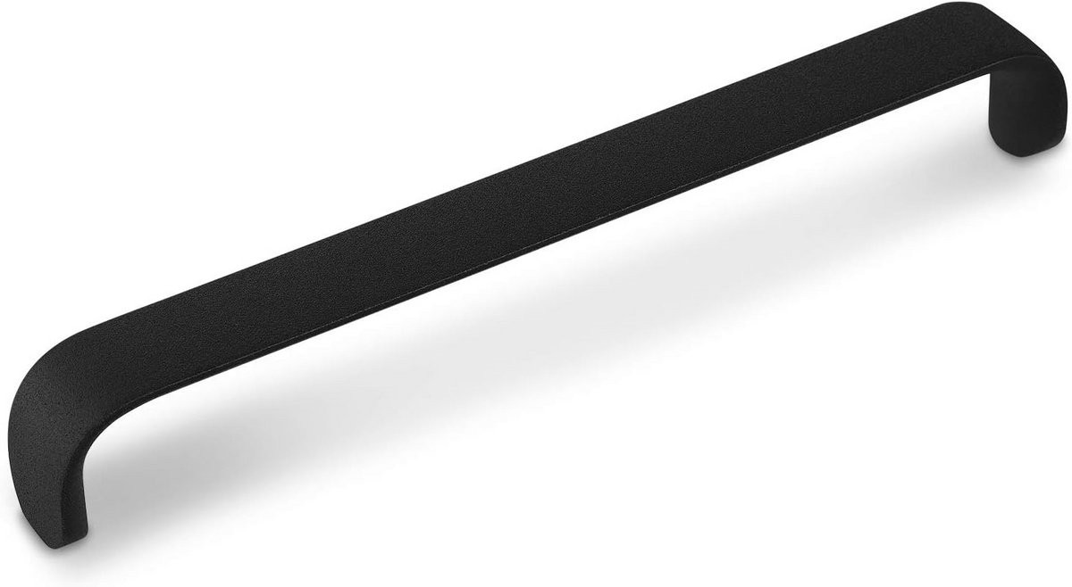 Meubelgreep 192 mm Zwart met Structuur voor Keuken en Meubels