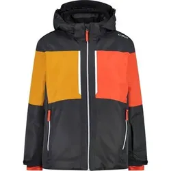 CMP Kinder Jacke KID JACKET SNAPS HOOD, Größe 140 in Grau Grau
