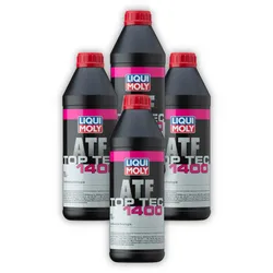 4x Getriebeöl LIQUI MOLY 3662 Top Tec ATF 1400 für CVT-Getriebe ua Audi/Mercedes 1L