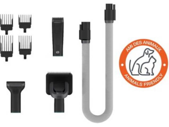 Essentielb - Accessoire Toilettage Kit Complet Compatible Aspirateur Balai Easy Tech, Easy Tech Pro, Easy Tech Zero Dust