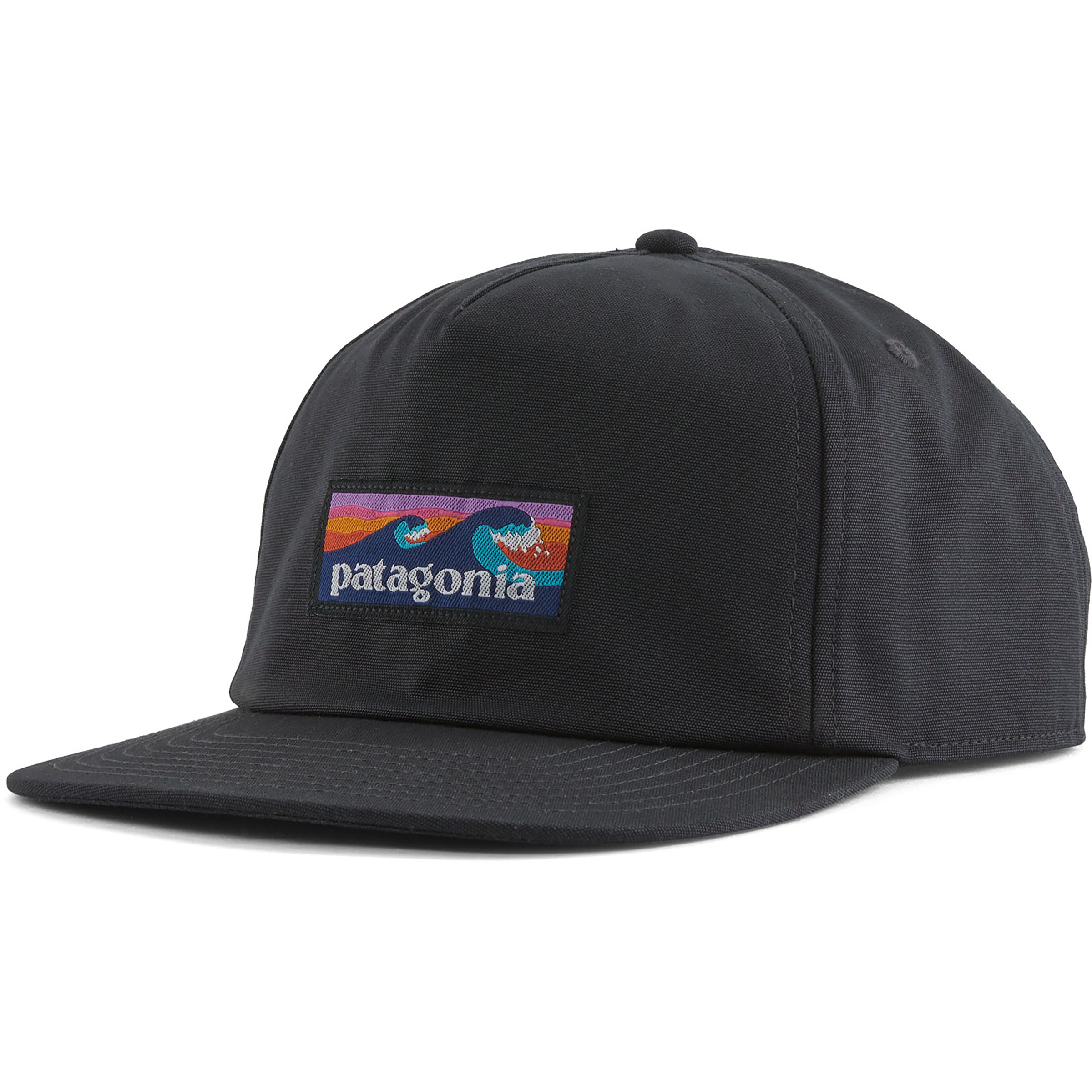 Patagonia Boardshort Label Funfarer Cap Basecaps schwarz Lifestyle Hautfreundlich