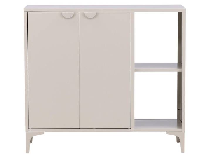 Piring buffet 2 portes 1 tablette beige.