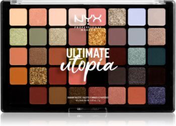 NYX Professional Makeup Ultimate Utopia paleta de sombra para os olhos 40 x 1 g. Ultimate Utopia
