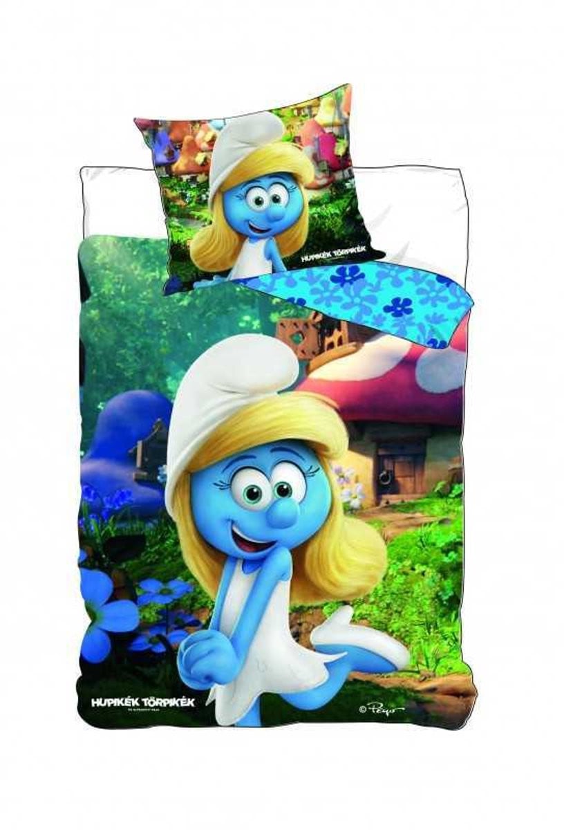 De Smurfen Smurfin Dekbedovertrek voor kinderen 140x200 cm