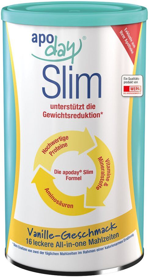 Apoday Slim Vanille Pulver Dose