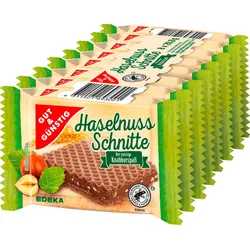 GUT&GÜNSTIG Haselnuss-Schnitte
