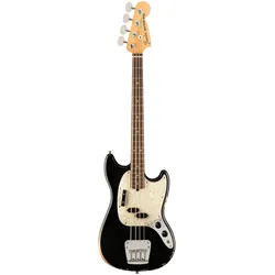 Fender Justin Meldal-Johnsen Road Worn Mustang Bass BLK - E-Bass