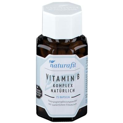 Naturafit Vitamin B Komplex natürlich Kapseln 75 St