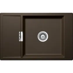 Schock Unterbau-Einbauspüle Mono D-100XS U Bronze inkl. Holzschneidbrett