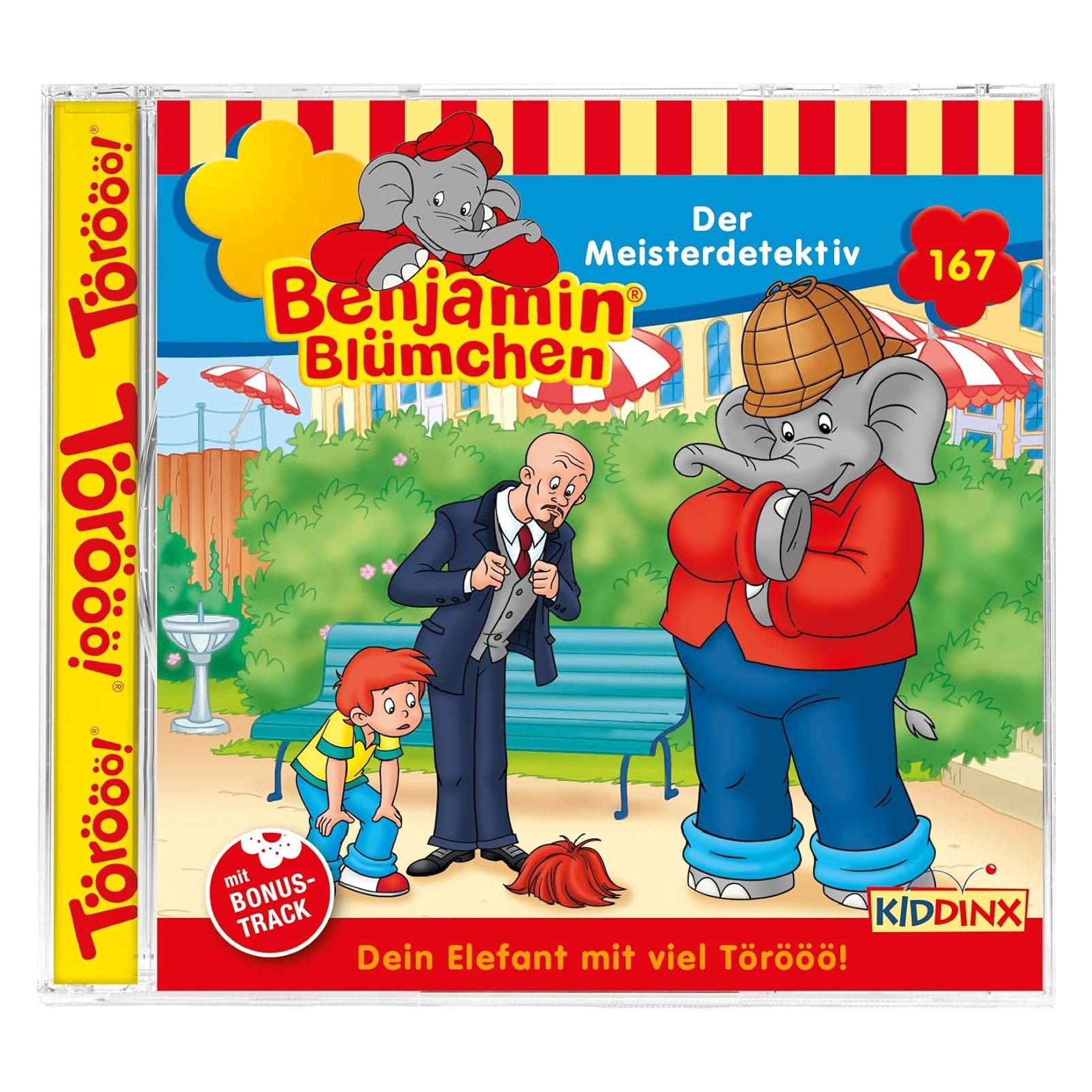Kiddinx Benjamin Blümchen 167 - Der Meisterdetektiv (Deutsch) (59981560)